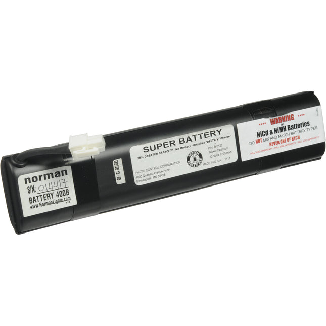 Batería NiCad Norman 812863 para P400B Reemplaza B5122 con Garantía 2 Años
