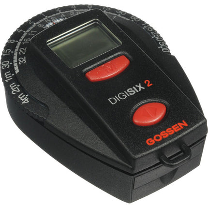 Gossen Digisix 2 Medidor de Luz Ambiental con Rango 0 a +18 EV y Temporizador