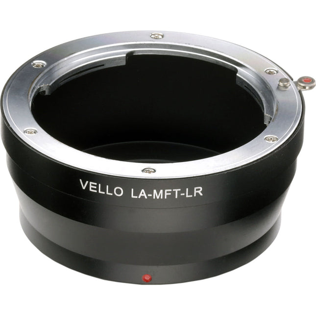 Vello Adaptador de Montura Leica R a Micro Cuatro Tercios con Enfoque Infinito y Construcción de Aleación de Zinc
