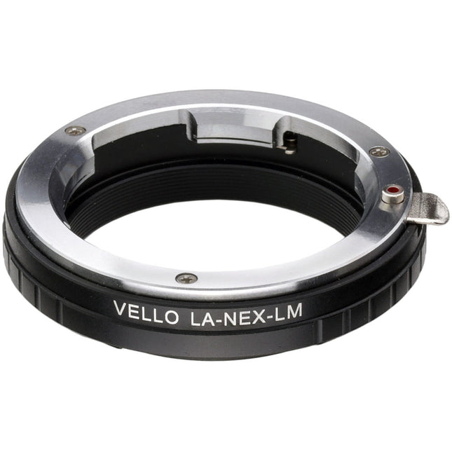 Adaptador de lente Vello Leica M para cámara Sony E con enfoque infinito y interior negro mate