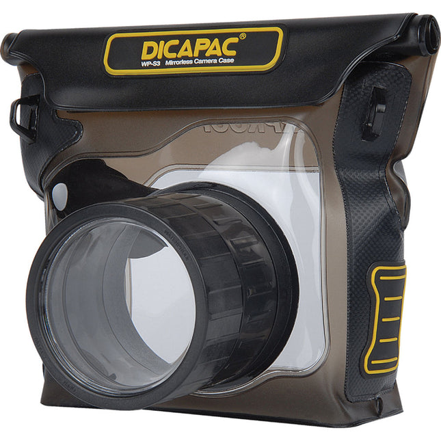 DiCAPac Funda Impermeable para Cámara Sin Espejo con Lente 2.67" y Profundidad 16.4'