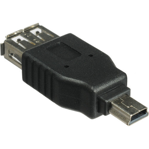 Adaptador USB Tipo A Hembra a Mini B 5 Pines para Transferencia de Datos USB 2.0