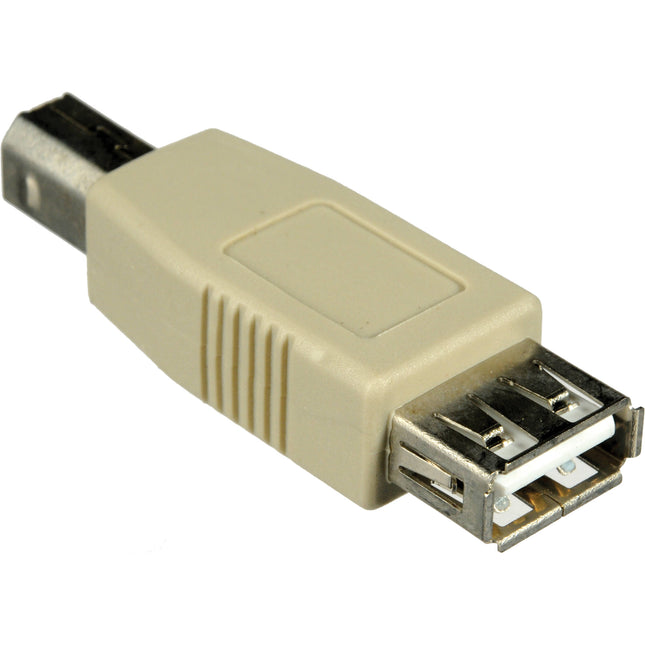 Comprehensive Adaptador USB A Hembra a B Macho para Transferencia de Datos