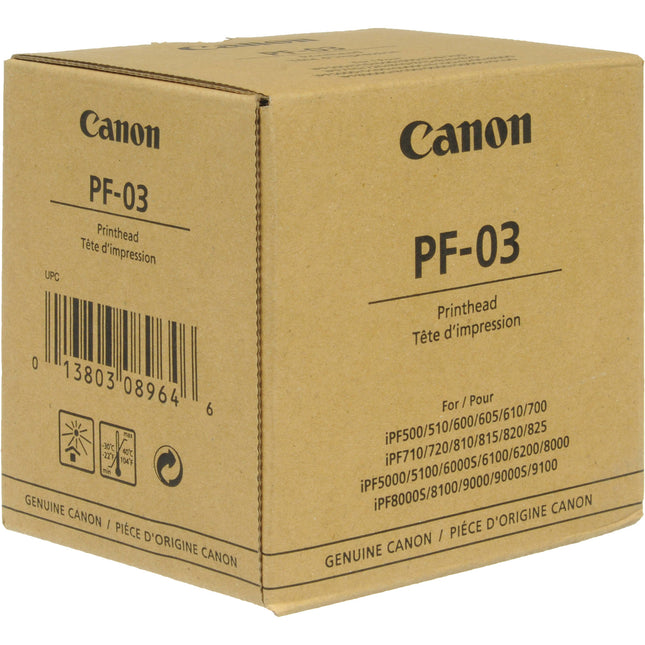 Canon PF-03 Cabezal de impresión para impresoras iPF con garantía 1 año