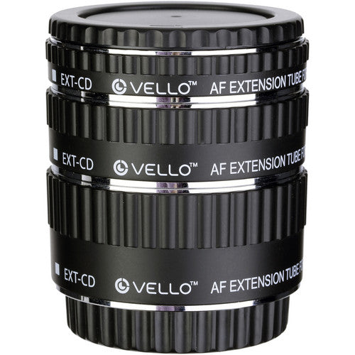 Vello Juego de Tubos de Extensión Automáticos para Canon EF EF-S 13 21 31mm