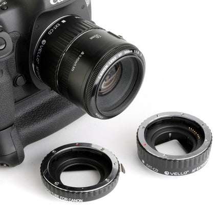 Vello Juego de Tubos de Extensión Automáticos para Canon EF EF-S 13 21 31mm