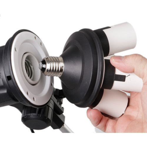 Impact Adaptador Fluorescente 4 Enchufes para 4x105W CFL 420W Total