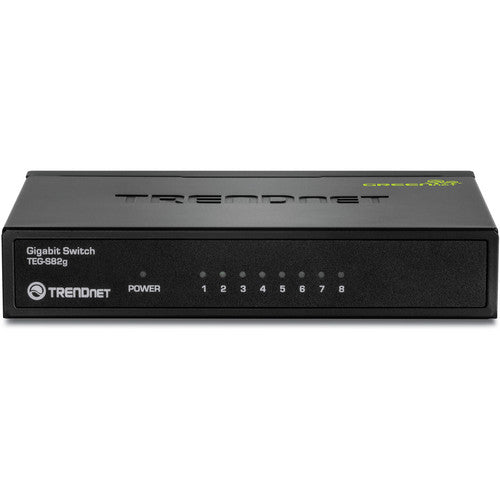 TRENDnet TEG-S82g Switch Gigabit 8 Puertos 16 Gbps Metal Robust