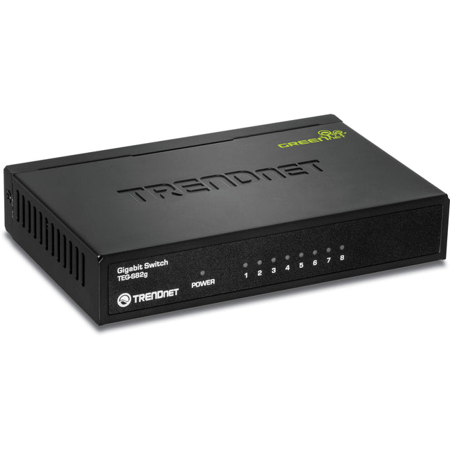 TRENDnet TEG-S82g Switch Gigabit 8 Puertos 16 Gbps Metal Robust