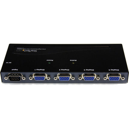 StarTech Splitter VGA 4 puertos alta resolución 2048 x 1536 350 MHz negro