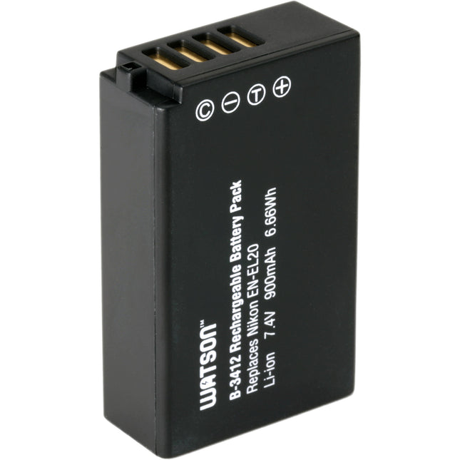Watson EN-EL20 Batería de Iones de Litio 7.4V 900mAh para Nikon