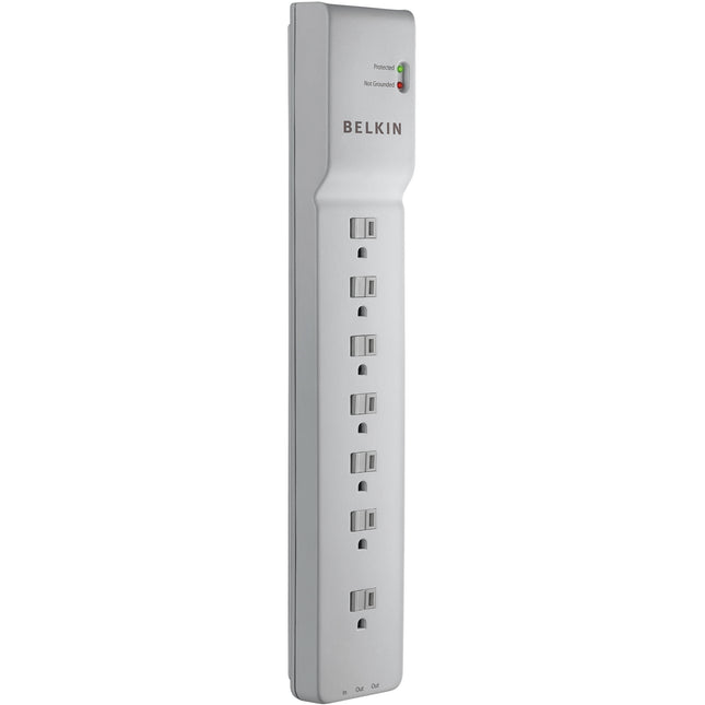 Belkin Protector Contra Sobretensiones 7 Enchufes 2160 Joule 6 Pies Blanco