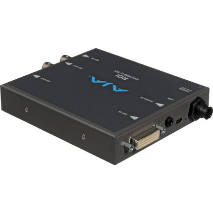 AJA ROI Mini-Conversor DVI a SDI con Escala y Audio Digital 24 Bits