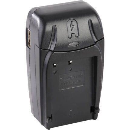 Watson Compact Cargador AC DC para Batería D-LI109 con Enchufe Plegable y Adaptador Euro