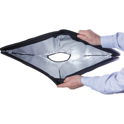 Impact Quikbox Softbox 24 x 24 pulgadas Difusores y Funda de Transporte