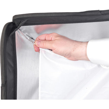 Impact Quikbox Softbox 24 x 24 pulgadas Difusores y Funda de Transporte