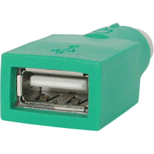 StarTech Adaptador USB hembra a PS2 macho para ratón conexión fácil verde