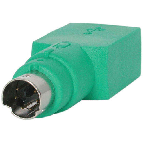 StarTech Adaptador USB hembra a PS2 macho para ratón conexión fácil verde