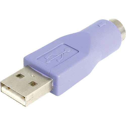 StarTech Adaptador PS/2 Teclado Hembra a USB Macho con Conectores 6 y 4 Pines