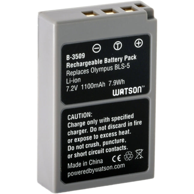 Watson BLS-5 Batería de iones de litio 7.2V 1100mAh para Olympus
