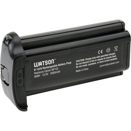 Watson NP-E3 Batería NiMH 12V 2000mAh para Canon con garantía 1 año