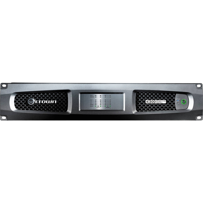 Crown Audio DCI 4/300 Amplificador Analógico 4 Canales 300W Rackmountable 4 Entradas Macho