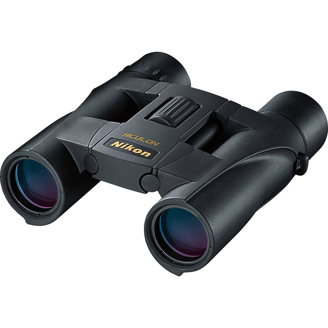 Nikon 10x25 Aculon A30 Binoculares Compactos Multicoated con Estuche y Correa
