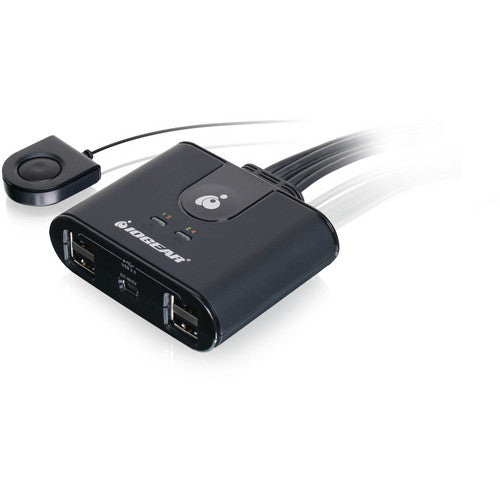 IOGEAR 4x4 USB 2.0 Switch de compartición para 4 ordenadores 480 Mb/s