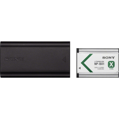 Sony Kit de Batería y Cargador DC NP-BX1 1240mAh 3.6V para Cyber-shot