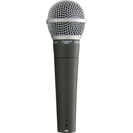 Pyle Pro PDMIC58 Micrófono Dinámico de Mano Respuesta 50 Hz-15 kHz con Cable XLR 15'
