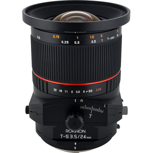 Rokinon Tilt-Shift 24mm f/3.5 ED AS UMC Lente para Canon Gran Angular 8.5º Tilt 12mm Shift
