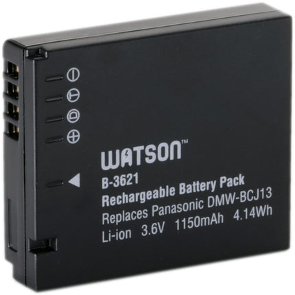 Watson DMW-BCJ13 Batería de iones de litio 3.6V 1150mAh recambio Panasonic