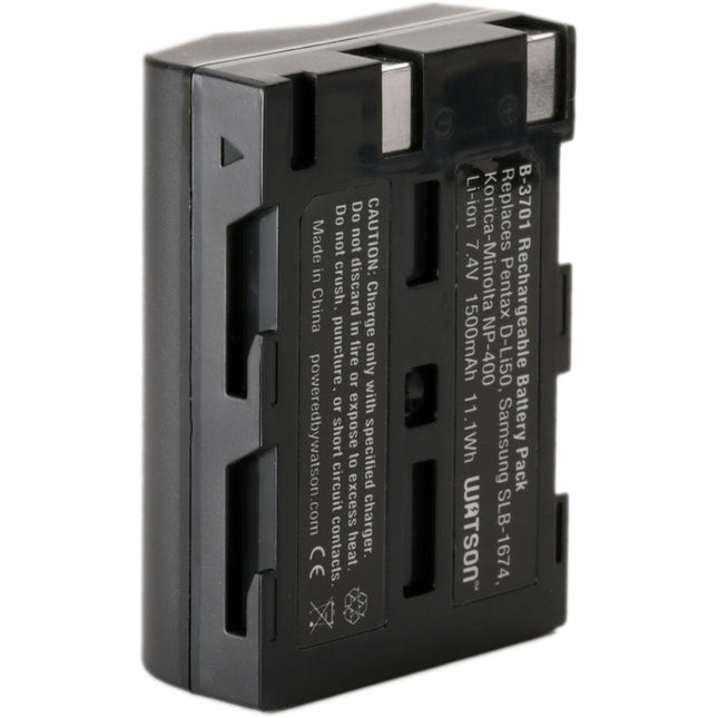 Watson D-LI50 Batería de Ion de Litio 7.4V 1500mAh para Cámaras