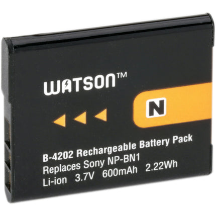 Watson NP-BN1 Batería de iones de litio 3.7V 600mAh para Sony con garantía de 1 año