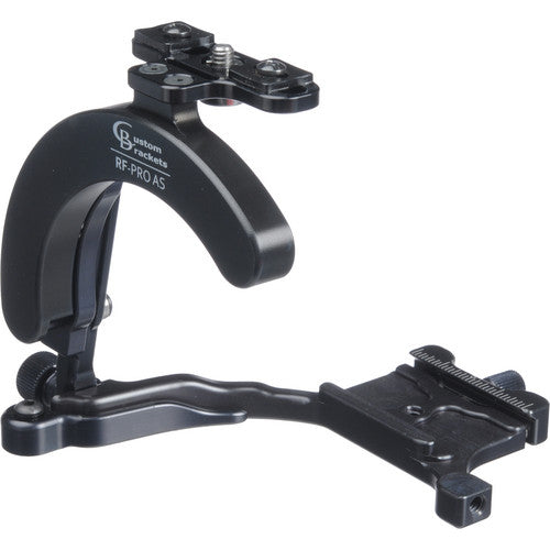 Custom Brackets Rapid Fire PRO Soporte Giratorio para Flash con Abrazadera Arca-Swiss y Tornillo 1/4"-20