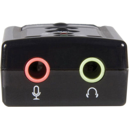 StarTech Virtual 7.1 Adaptador de Audio USB 2.0 con Micrófono y Volumen