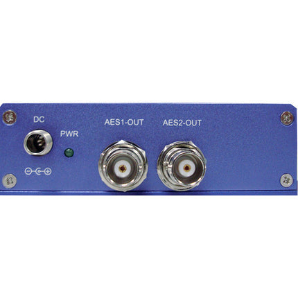 Gra-Vue MIO AD-AUD Convertidor de Audio Analógico a AES con Adaptador de Energía