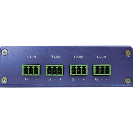 Gra-Vue MIO AD-AUD Convertidor de Audio Analógico a AES con Adaptador de Energía