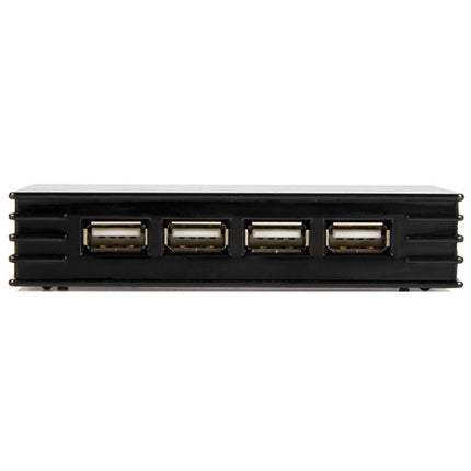 StarTech Hub USB 2.0 compacto 4 puertos velocidad 480 Mb/s negro