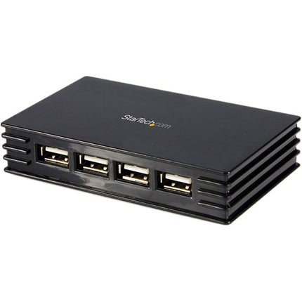 StarTech Hub USB 2.0 compacto 4 puertos velocidad 480 Mb/s negro
