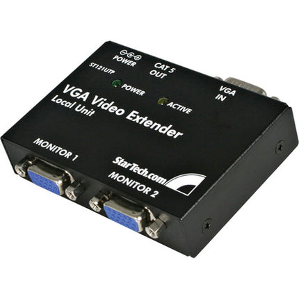 StarTech ST121UTP Extensor de video VGA sobre Cat5 con adaptador y soporte