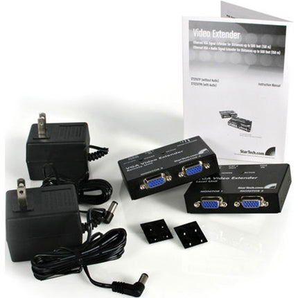 StarTech ST121UTP Extensor de video VGA sobre Cat5 con adaptador y soporte
