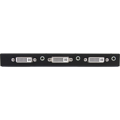 StarTech ST122DVIA Divisor de Video DVI 2 Puertos con Audio y Adaptador Universal