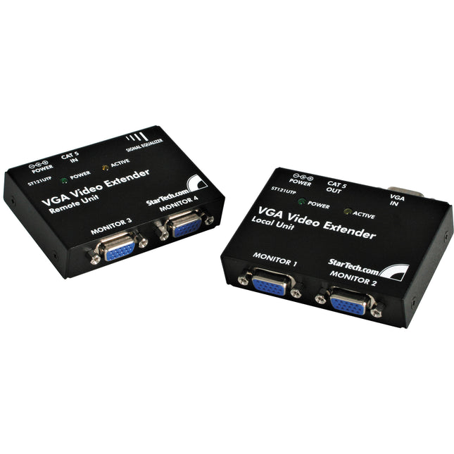 StarTech ST121UTP Extensor de video VGA sobre Cat5 con adaptador y soporte