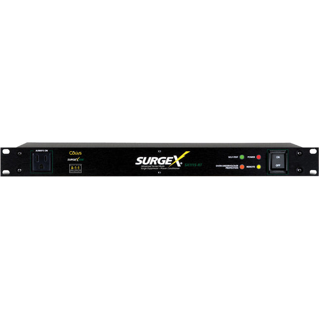 SURGEX SX1115RT Eliminador de Sobretensiones y Acondicionador de Energía con Protección Avanzada y Apagado por Sobretensión