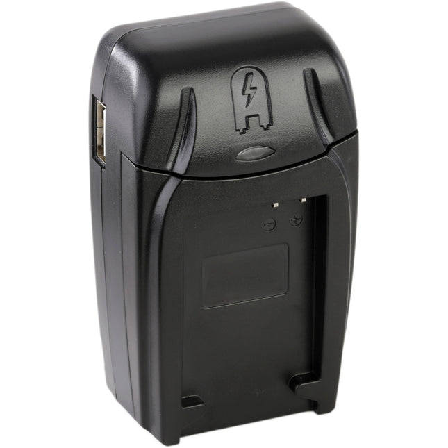 Watson Cargador Compacto AC DC para Batería NP-BG1 NP-FG1 con Adaptador Euro y Coche