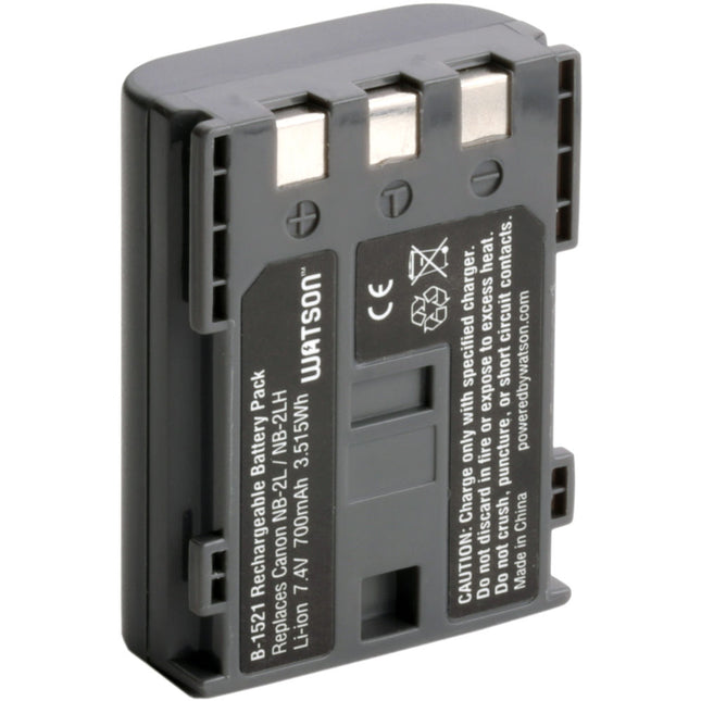 Watson NB-2LH Batería de Ion de Litio 7.4V 700mAh para Canon