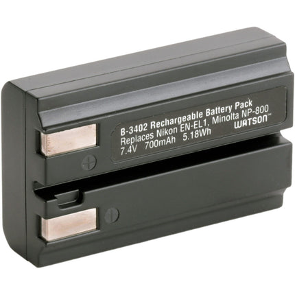 Watson EN-EL1 Batería de Ion de Litio 7.4V 700mAh Repuesto para Nikon