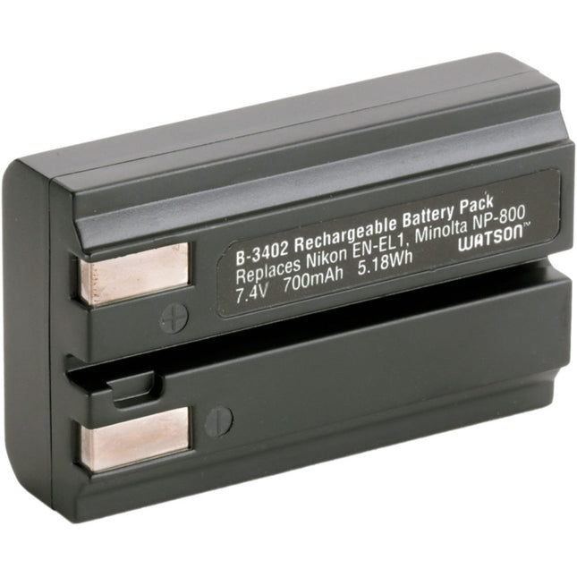 Watson EN-EL1 Batería de Ion de Litio 7.4V 700mAh Repuesto para Nikon