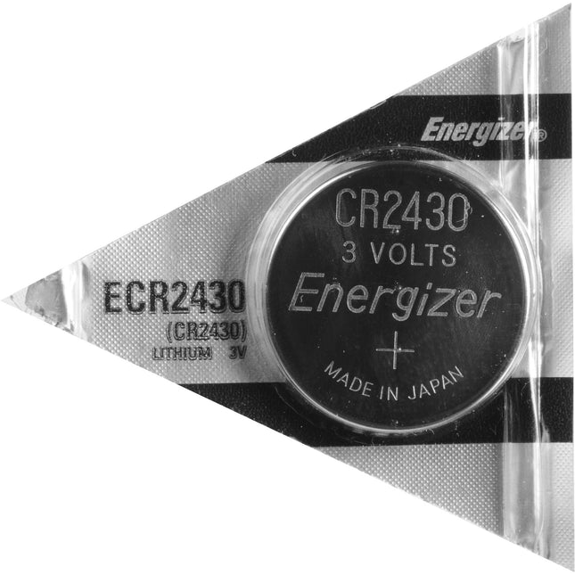 Batería de Litio Energizer CR2430 Tipo Moneda 3V para Electrónica